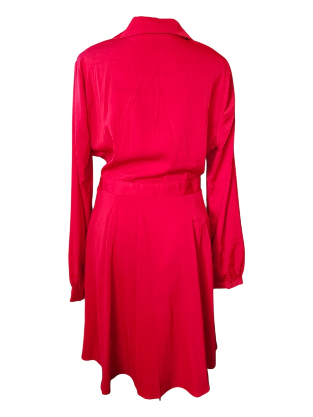 Astr Bold Red Draped Top - Picture 4 of 6